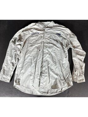 Spicy Tuna Men’s fishing shirt Dark Gray XL Duluth Minnesota